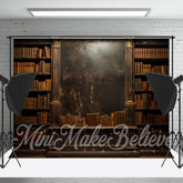 Lofaris Vintage Bookcase Rusty Wall Photoshoot Backdrop